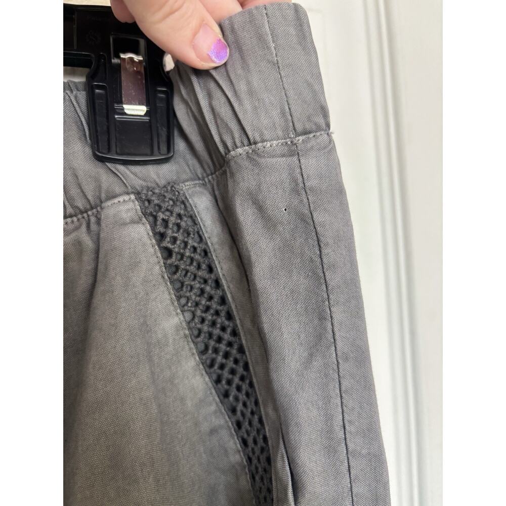 Anthropologie Cloth & Stone 100% Tencel Lace Cargo Joggers Utility Medium Lounge - Picture 7 of 8